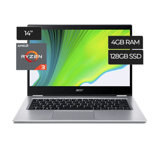 ACER SPIN3/RYZEN 3 3250U/4GB/128Nvme/14"