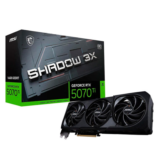 MSI GeForce RTX 5070 Ti SHADOW 3X OC 16GB GDDR7