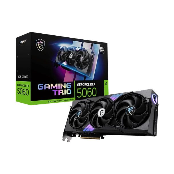 MSI GAMING TRIO 5060 8GB D7 BLANCA /NEGRA