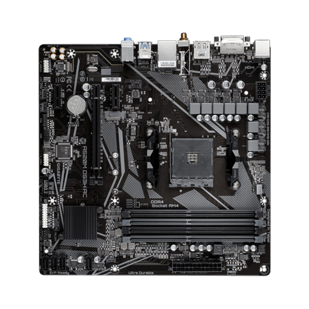 BOARD GIGABYTE A520M DS3H AC WIFI