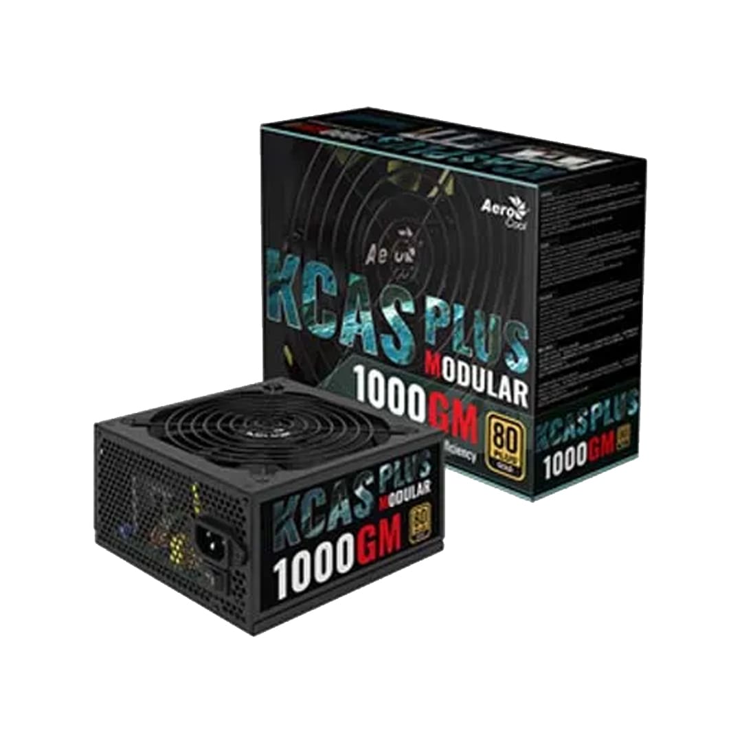 FUENTE AEROCOOL 1000W 80 PLUS GOLD  MODULAR