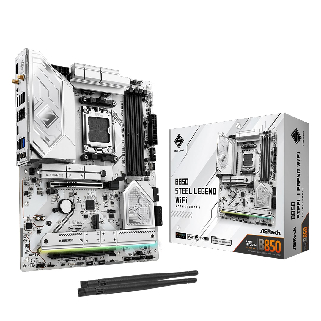 BOARD ASROCK B850 STEEL LEGENG WIFI