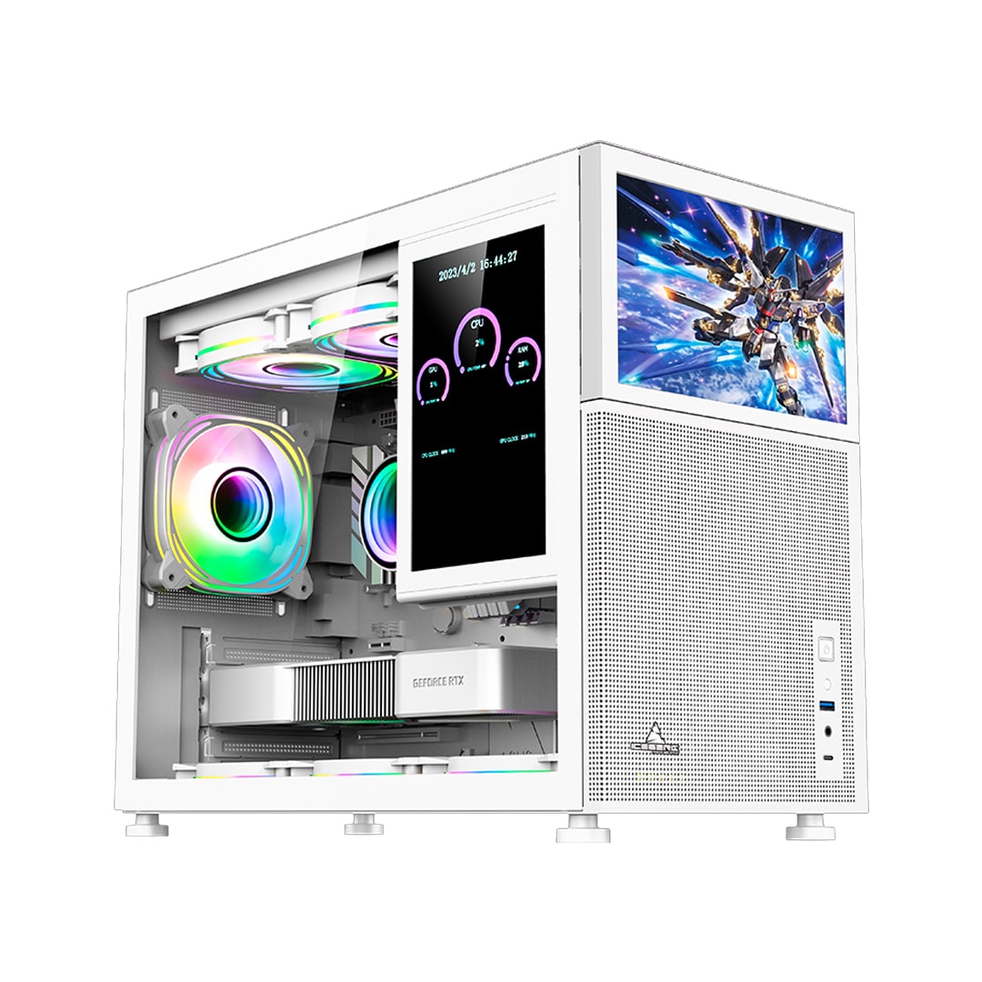 CHASIS ICEBERG OPTICAL PRO M- MICRO ATX BLANCA