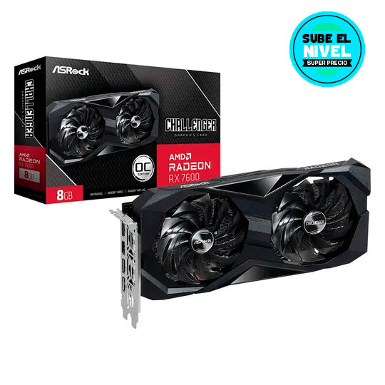Radeon RX 7600 Challenger 8GB OC GDDR6