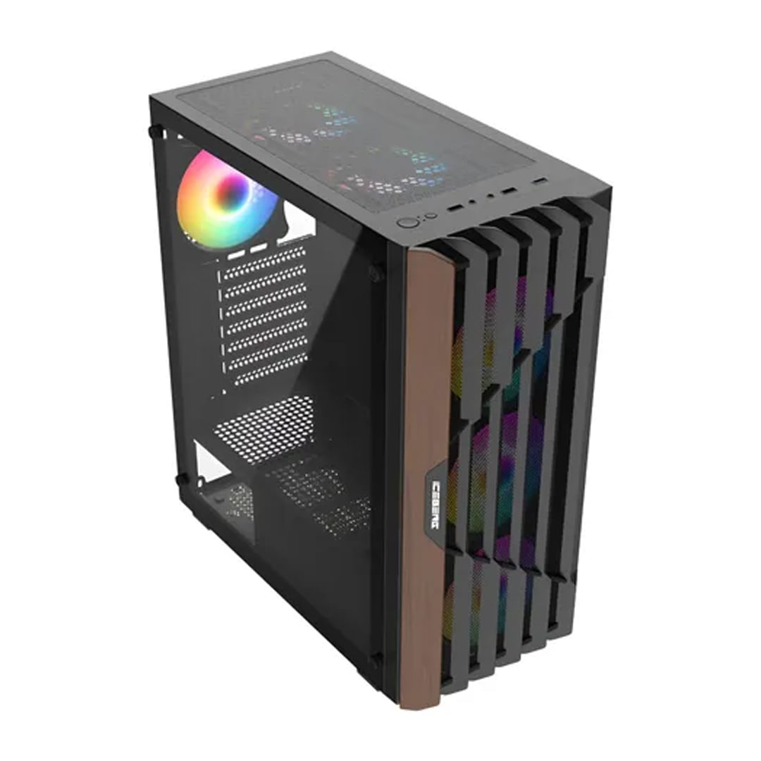 CHASIS ICEBERG WOOD CORE 6 FAN ARGB