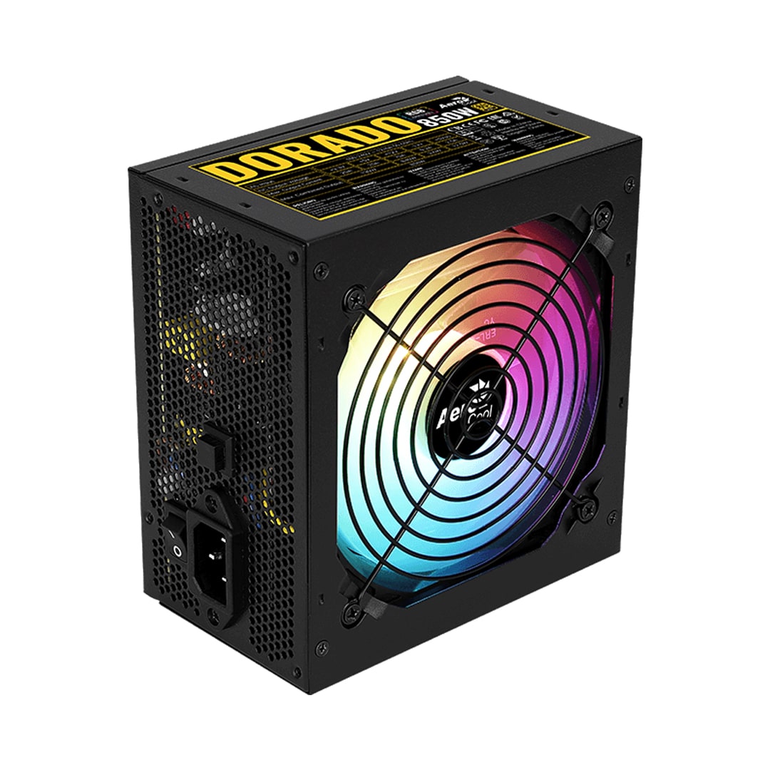 FUENTE AEROCOOL  850W 80 PLUS GOLD FULL MOD