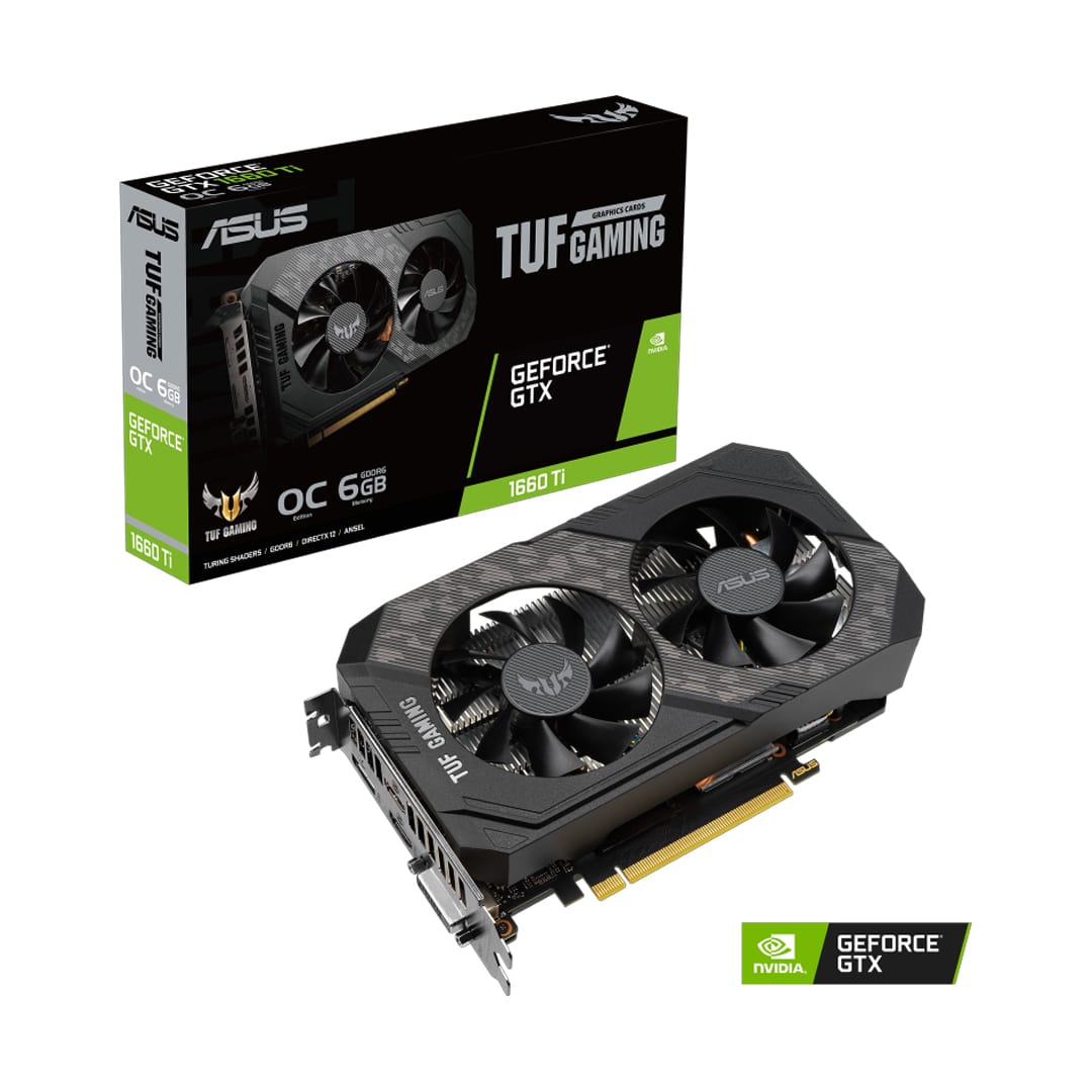 ASUS TUF Gaming GeForce GTX 1660 Ti EVO OC Edition 6GB GDDR6