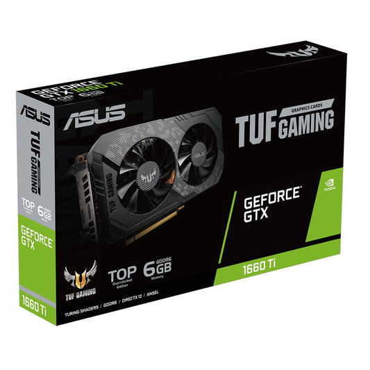 ASUS TUF Gaming GeForce GTX 1660 Ti EVO OC Edition 6GB GDDR6