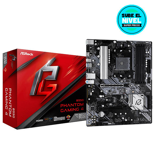 BOARD ASROCK B550 PHANTON GAMING 4 WIFI